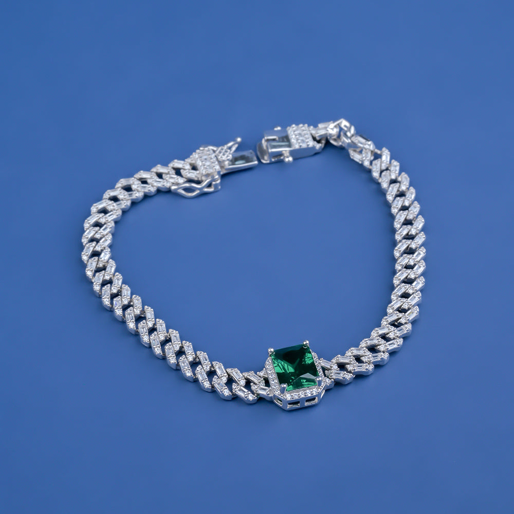 Green Diamond Heavy Lucky 925